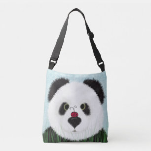 Adorable Panda Bear Tragetaschen Mit Langen Trägern