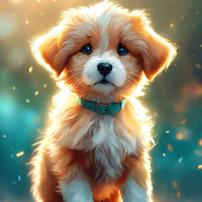 "Adorable Panda Graphic T - Shirt" T-Shirt (Cute dog)