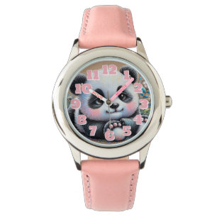 Adorable Panda Kinderuhr Armbanduhr