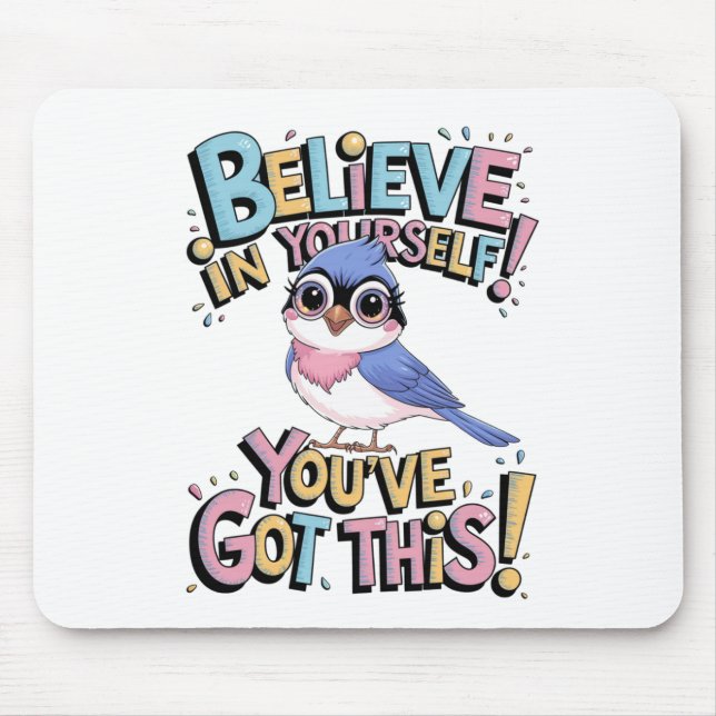 Adorable Parrot Schreibmatte Mousepad (Vorne)