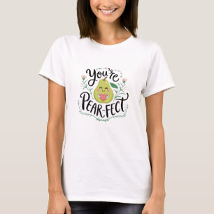 Adorable Pear Graphics für Kawaii Fans T-Shirt