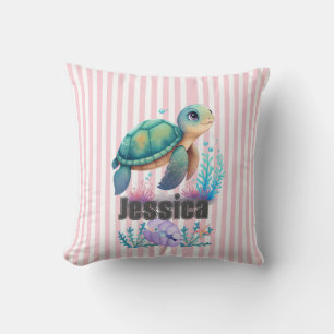 Adorable personalisierte Krötenpilze Kissen