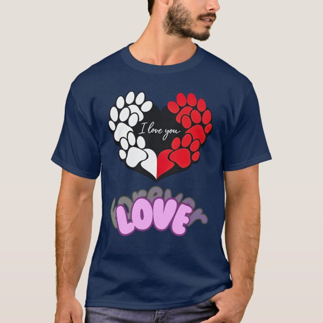 Adorable Pet Heart Tee (Vorderseite)