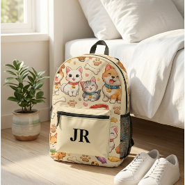 adorable pets bedruckter rucksack