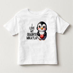 Adorable Pinguin erklärt: "Ich Liebe meine Schuld! Kleinkind T-shirt