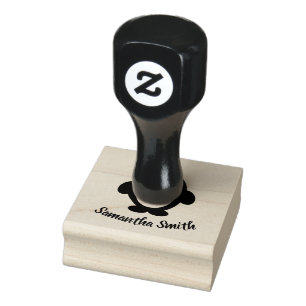 Adorable Pinguin Gummistempel
