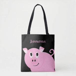 Adorable Pink Pig Personalisiert Sweet Little Pigg