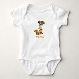 Adorable Pirate Baby Strampler