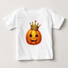 Adorable Pumpkin Queen Baby Fall Baby T-shirt