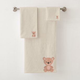 Adorable-Puppenbaby Badhandtuch Set