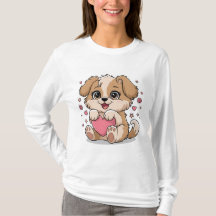 Adorable Puppy T - Shirt - Eine Touch von Cutenes