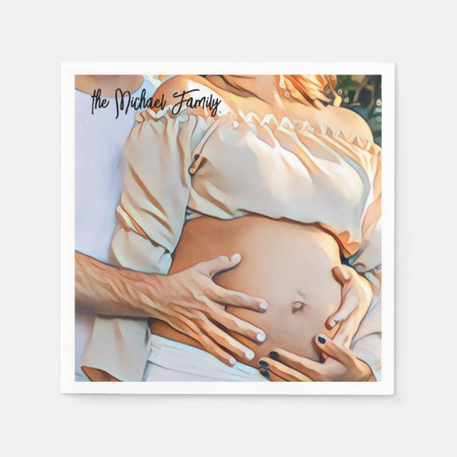 Adorable queen mom eternal love serviette (Vorderseite)