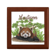 Adorable Red Panda Personalisiert