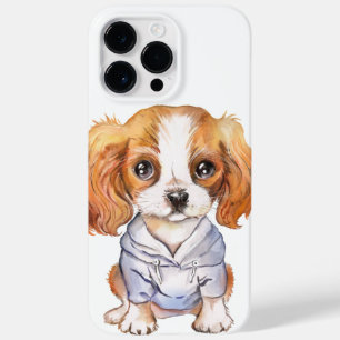 ADORABLE RED & WHITE CAVALIER SPANIEL PUPPY HUND Case-Mate iPhone 14 PRO MAX HÜLLE