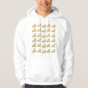 Adorable Reindeer Ugly Weihnachten frohe Weihnacht Hoodie