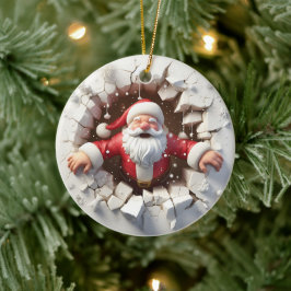 Adorable Santa Claus 3D Weihnachtsschmuck