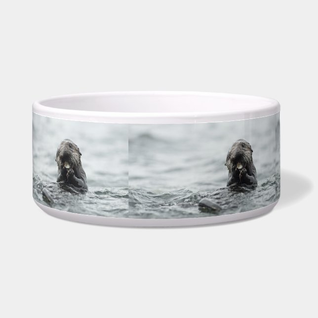 Adorable Sea Otter Napf (Links)