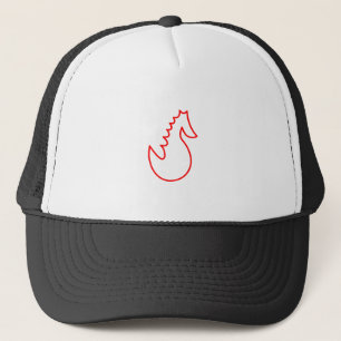 Adorable Searpferd Truckerkappe