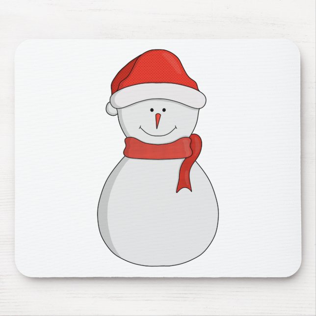 Adorable Snowman Mousepad (Vorne)