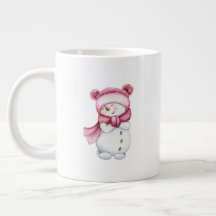 Adorable Snowman-Tasse