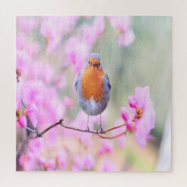 Adorable Spring Bird Puzzle (Vertikal)