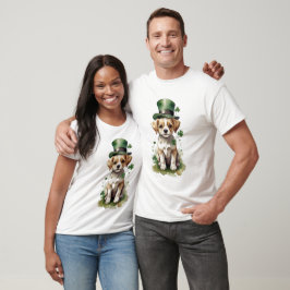 Adorable St. Patrick's Day Puppy T-Shirt