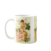 Adorable St. Patrick's Vintag Fairies