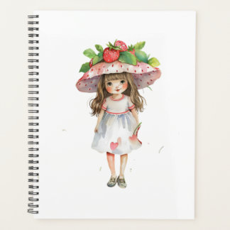 Adorable Strawberry Girl Planer