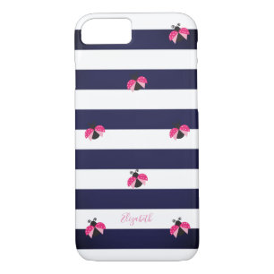 Adorable Strip, Ladybird Personalisiert Case-Mate iPhone Hülle