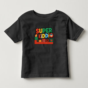 Adorable Super Kiddio Farbenfrohe Kunst für Kinder Kleinkind T-shirt