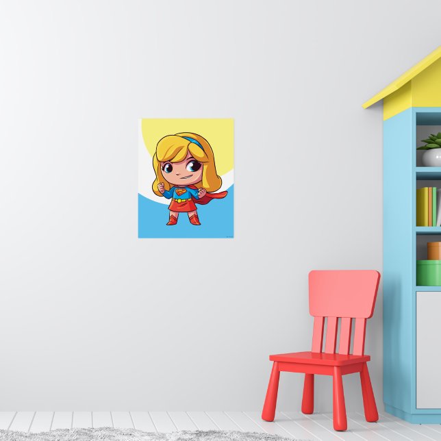 Adorable Supergirl Stance Poster (Kinderzimmer 1)