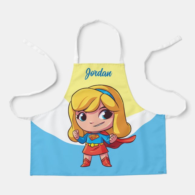 Adorable Supergirl Stance Schürze (Vorderseite)