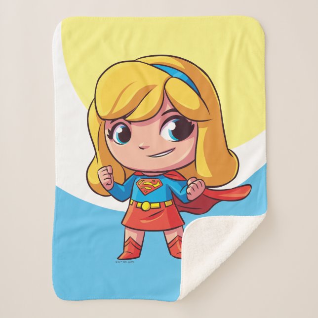Adorable Supergirl Stance Sherpadecke (Vorderseite)