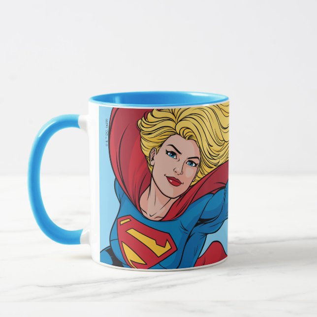 Adorable Supergirl Stance Tasse (Links)