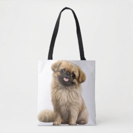 ADORABLE TAN PEKINGESE PUPPY HUND