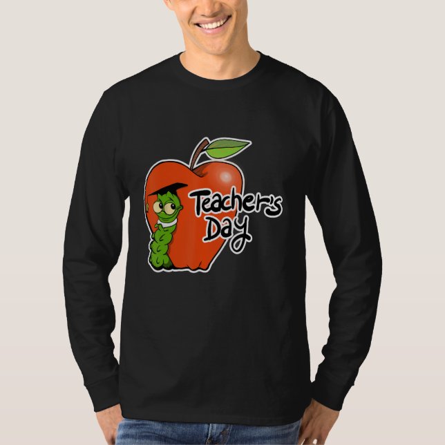 Adorable Teacher's Day Apple Design - Perfect for  T-Shirt (Vorderseite)