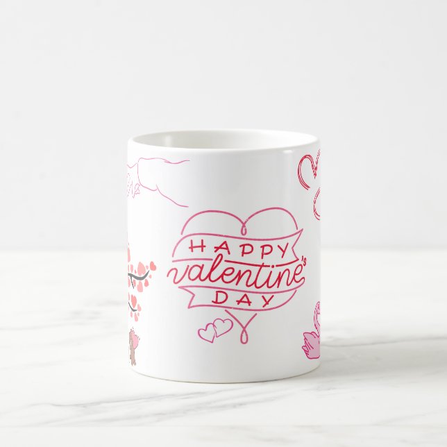 Adorable Teddy Love Mug Kaffeetasse (Mittel)
