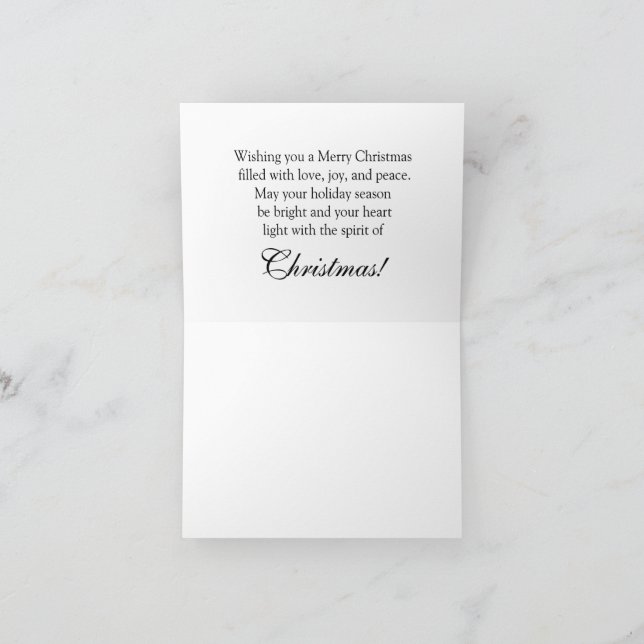 Adorable Three Rhinos Feiertagskarte (Innenseite)