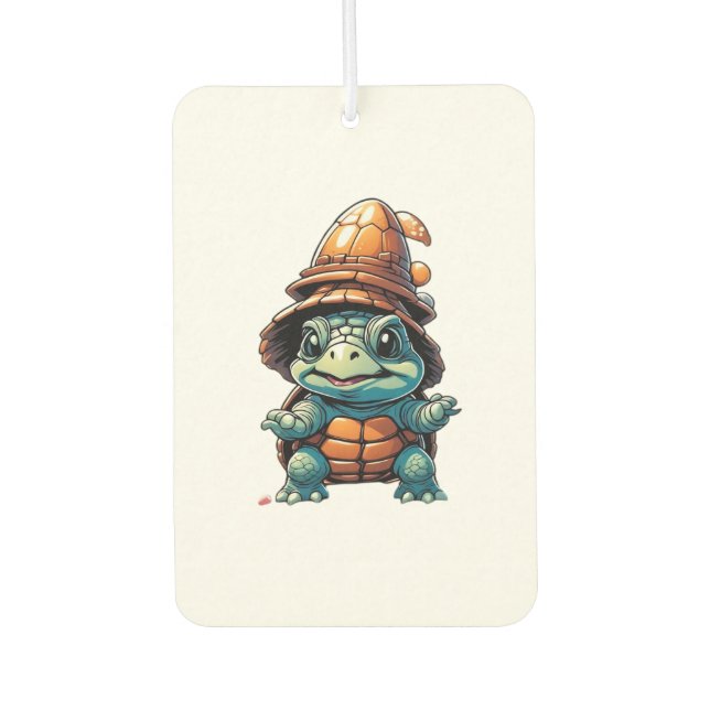 Adorable Turtle zu Halloween Stimmung Essential T- Autolufterfrischer (Vorderseite)