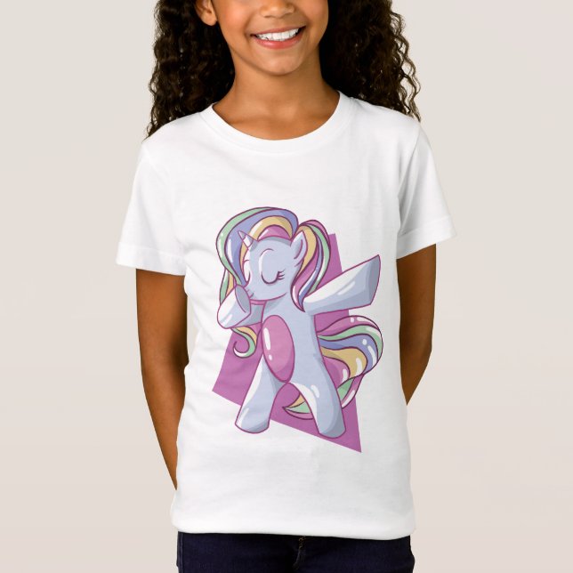 Adorable Unicorn T-Shirt (Vorderseite)