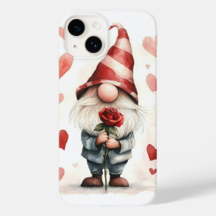 Adorable Valentine's Gnome: mit einer Rose Case-Mate iPhone 14 Hülle