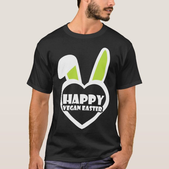 Adorable Veganism Easter Artwork Vegan Easter T-Shirt (Vorderseite)