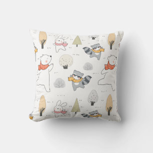 Adorable Waldtiere Kissen