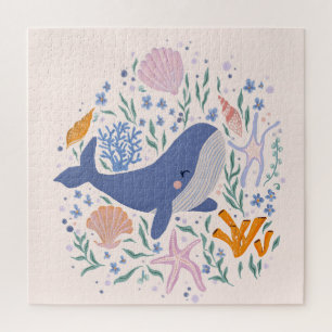 Adorable Wale und Sea Life Puzzle