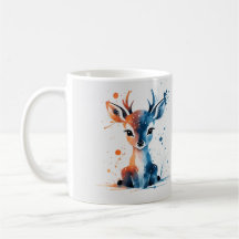 Adorable Watercolor Baby Tasse