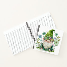 ADORABLE WATERCOLOR IRISH CELTIC GNOME NOTIZBUCH