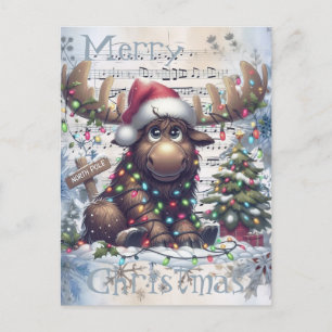 Adorable Weihnachten Elche Winter Weihnachten