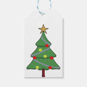 Adorable Weihnachtsbaum Geschenkanhänger