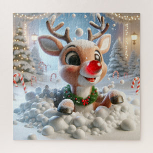 Adorable Weihnachtsmann Puzzle