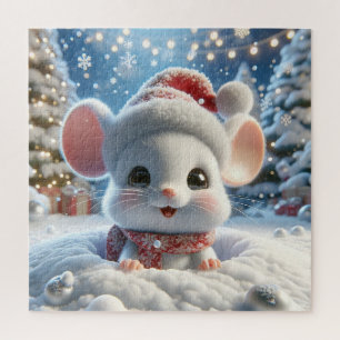 Adorable Weihnachtsmäuse Puzzle